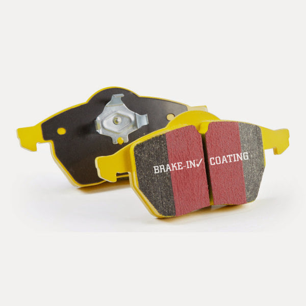 EBC 98-99 Ford F150 4.2 (2WD) (Rear Wheel ABS) Yellowstuff Front Brake Pads - DP41259R for 1997-2004 Ford F 150 - angle view