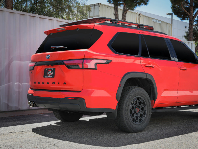 aFe 23+ Toyota Sequoia V6 3.4L Vulcan Series 2-1/2in to 3in 304 SS Cat-Back Exhaust w/Polished Tip - 49-36068-P