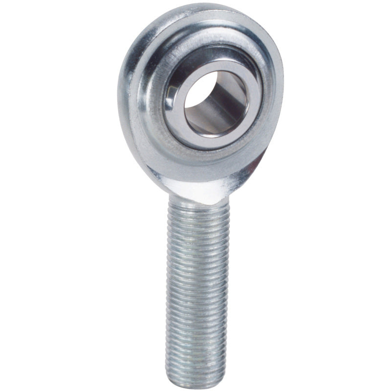 QA1 C Series 2-Pc Rod End - Male/Right Hand - .25in Bore x 5/16-24 - Carbon Steel w/PTFE - CMR4-5T