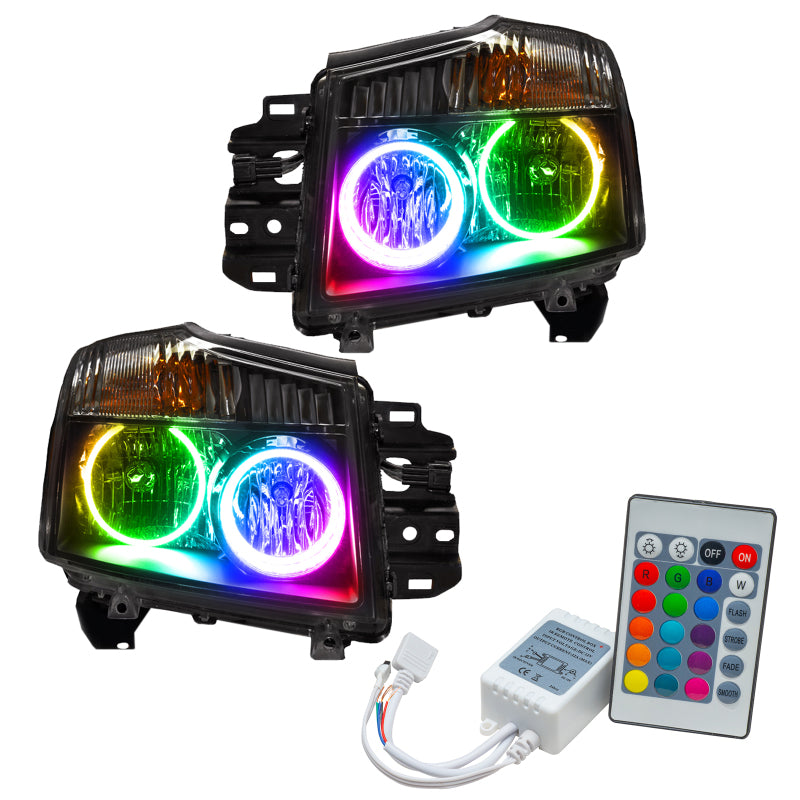 Oracle 08-15 Nissan Titan SMD HL - ColorSHIFT w/ Simple Controller SEE WARRANTY - 7173-504
