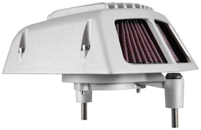 K&amp;N Street Metal Intake System - Shaker Touring 2017 Silver Intake System-Harley Davidson - RK-3955S