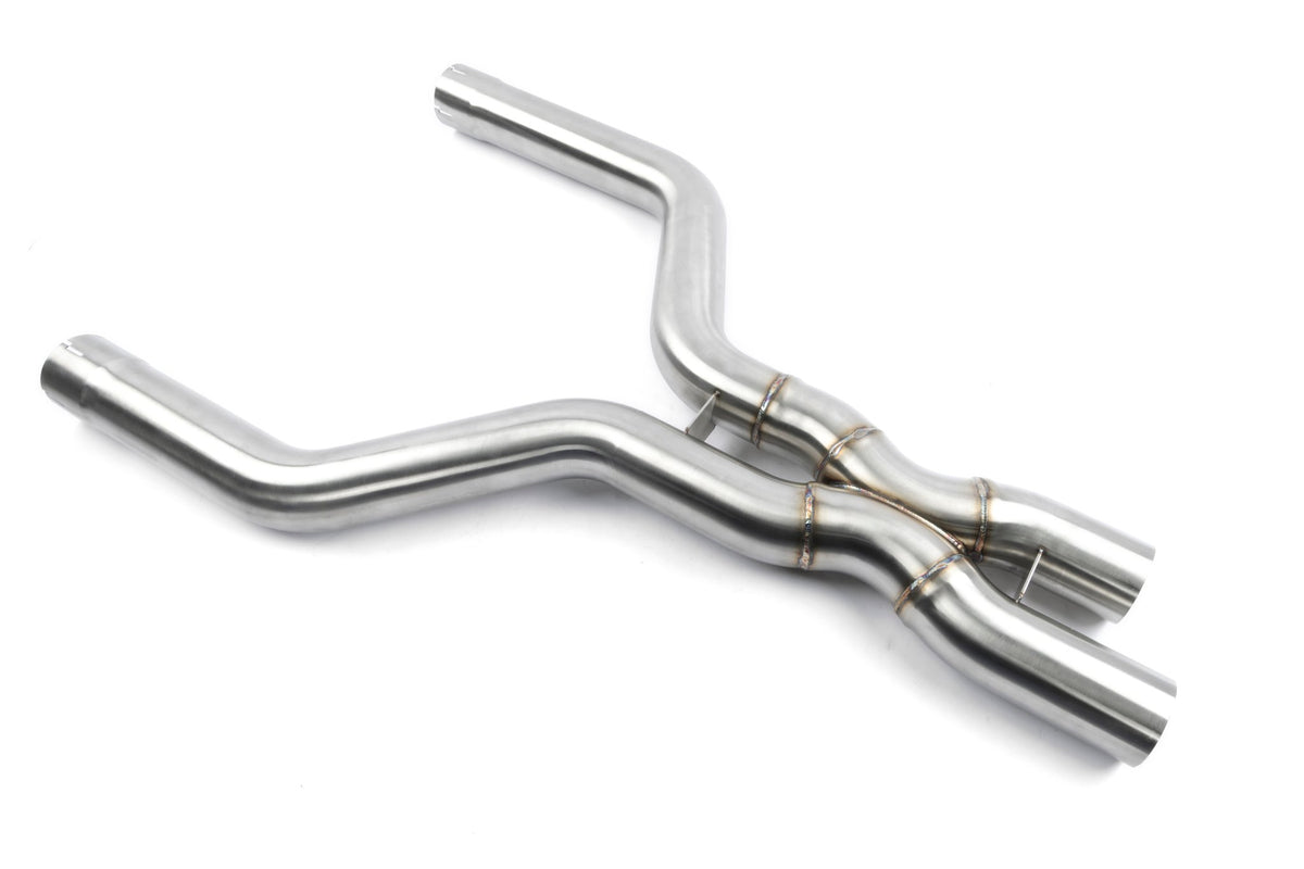 Dinan - High Flow X-Pipe Exhaust - 2024-2026 LCI BMW X5M/X6M - D660-0103