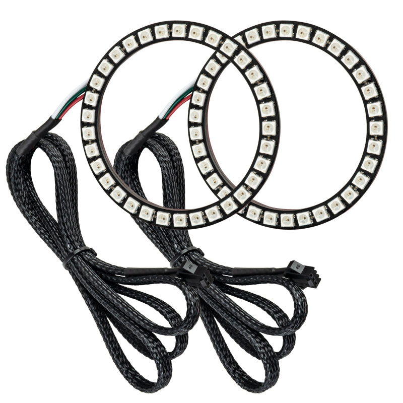 Oracle 15-17 Ford Mustang V6/GT/Shelby Dynamic DRL  w/ Halo Kit - ColorSHIFT - Dynamic SEE WARRANTY - 1335-332