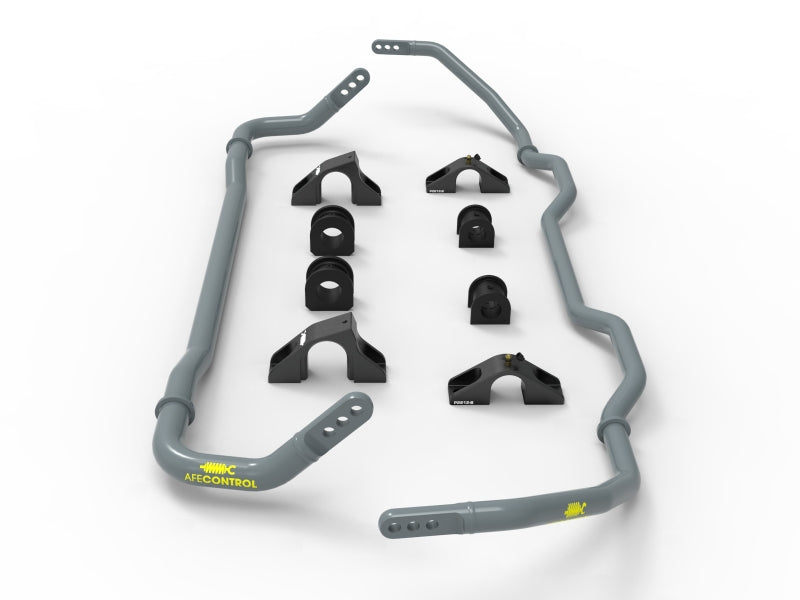 aFe Control 18-23 Tesla Model 3 AWD Sway Bar Set - Front &amp; Rear - 440-901001-G