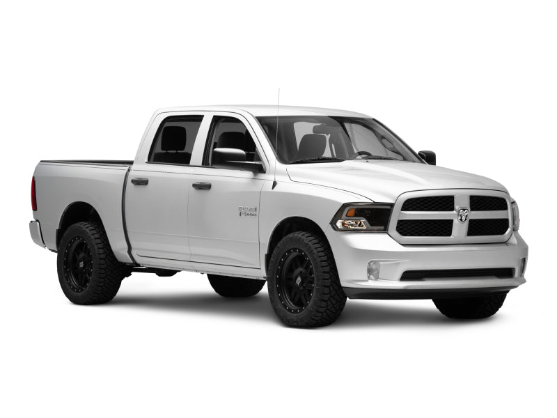Raxiom 09-18 RAM 1500 LED Halo Projector Headlights- Black Housing (Clear Lens) - R111516