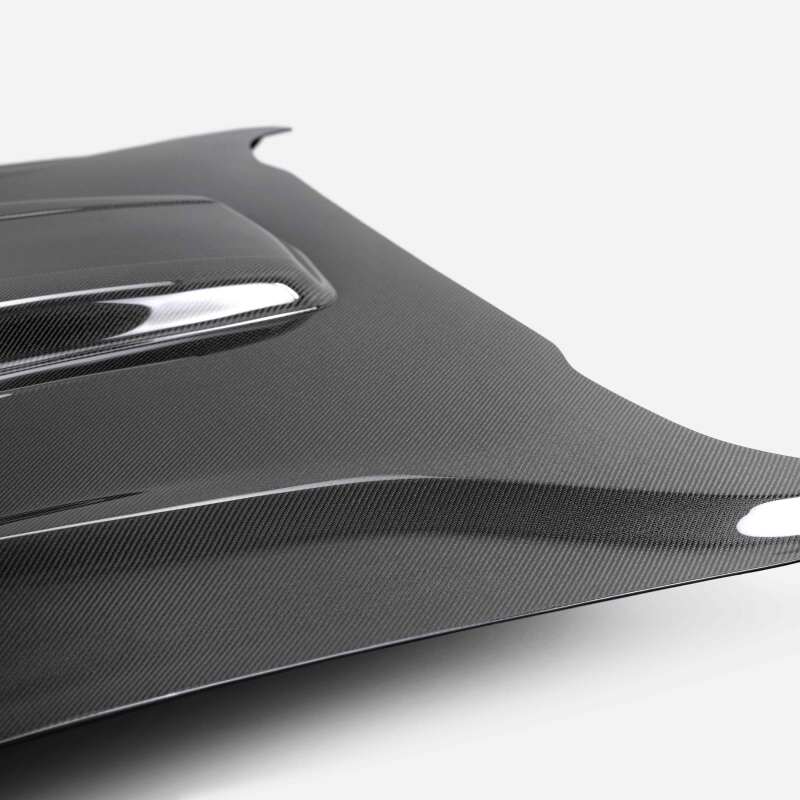 Anderson Composites 21-23 Ford Mustang Mach 1 Type-SK Double-Sided Carbon Fiber Hood - AC-HD21FDMUM1-SK-DS by Anderson Compos