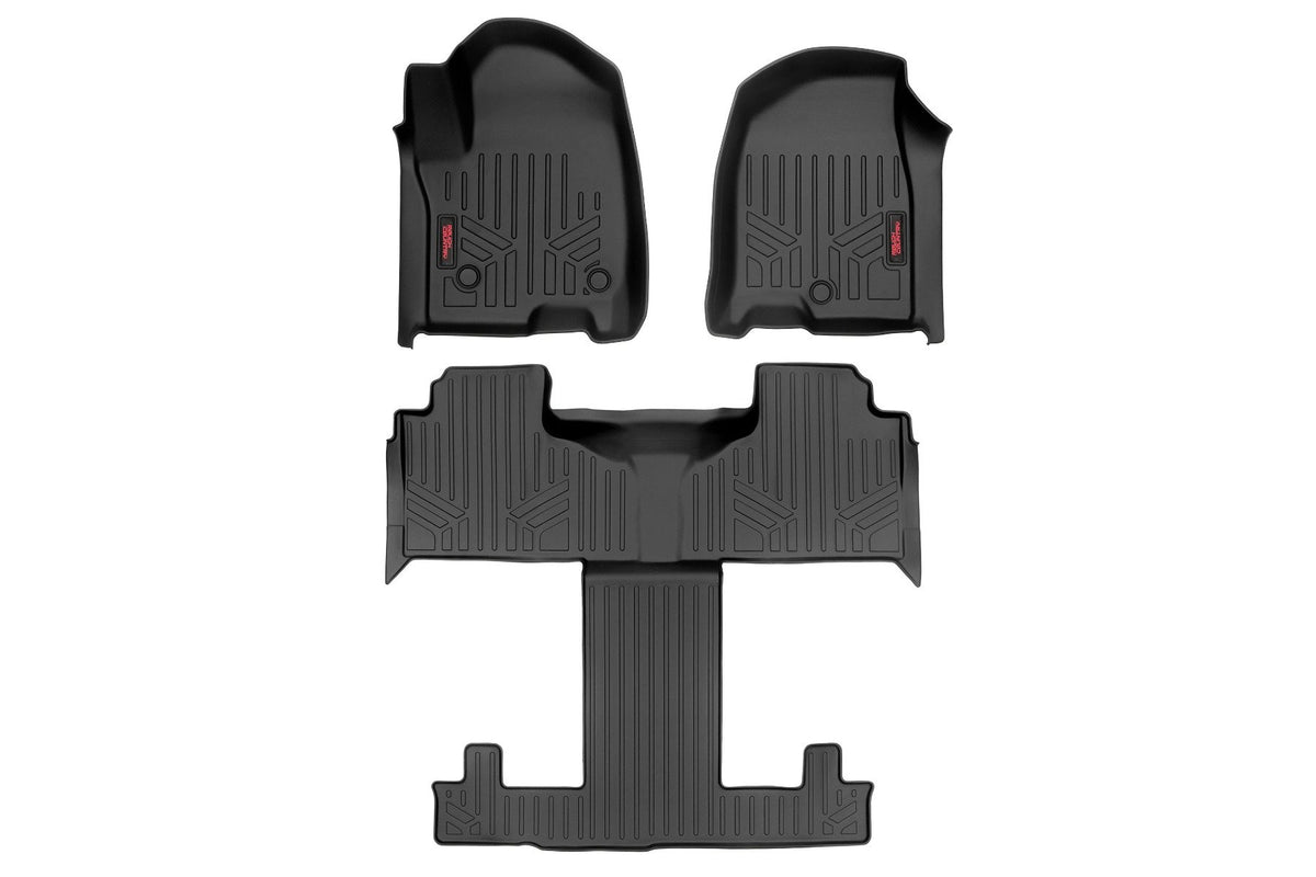 Floor Mats | FR &amp; RR | FR/RR Bucket | Chevy/GMC Tahoe/Yukon 2WD/4WD (21-24)