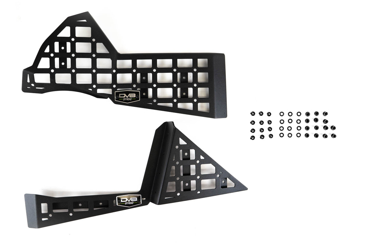 DV8 Offroad - 2024-2026 Toyota Tacoma & 4Runner | Center Console Molle Panels & Digital Device Mount - CCT1-02