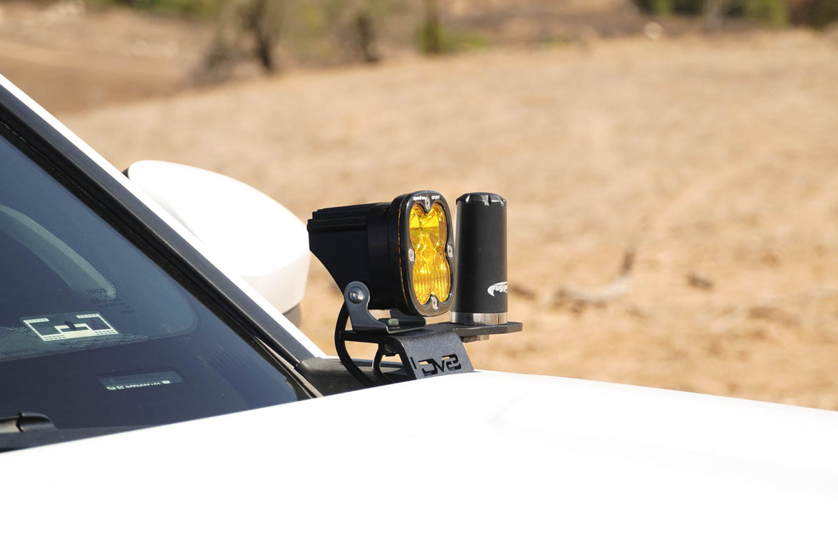 DV8 Offroad - 2024-2026 Toyota Tacoma Ditch Light Brackets - LBTT1-01