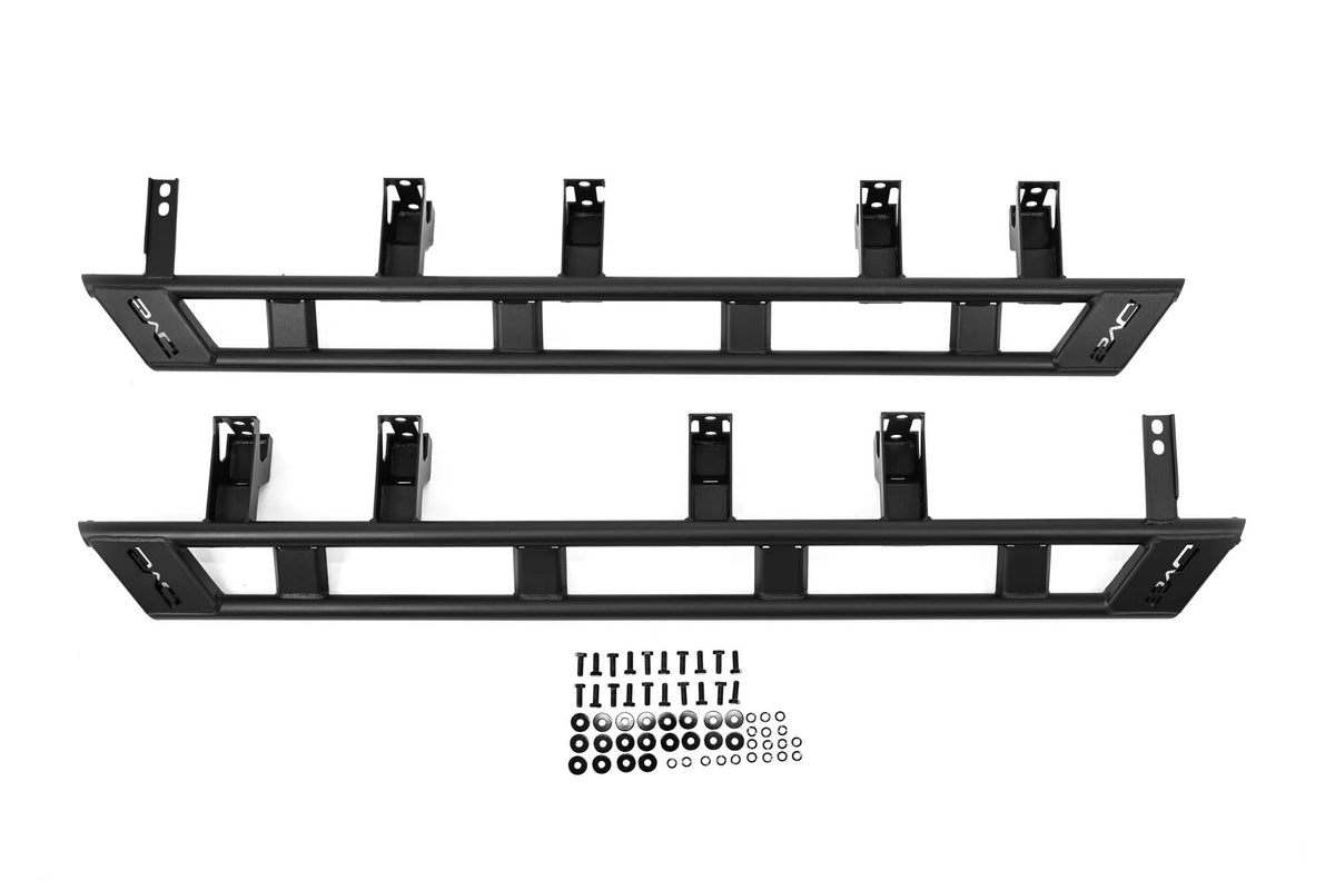 DV8 Offroad - 2024-2026 Toyota Tacoma Double Cab Rock Sliders - SRTT1-04