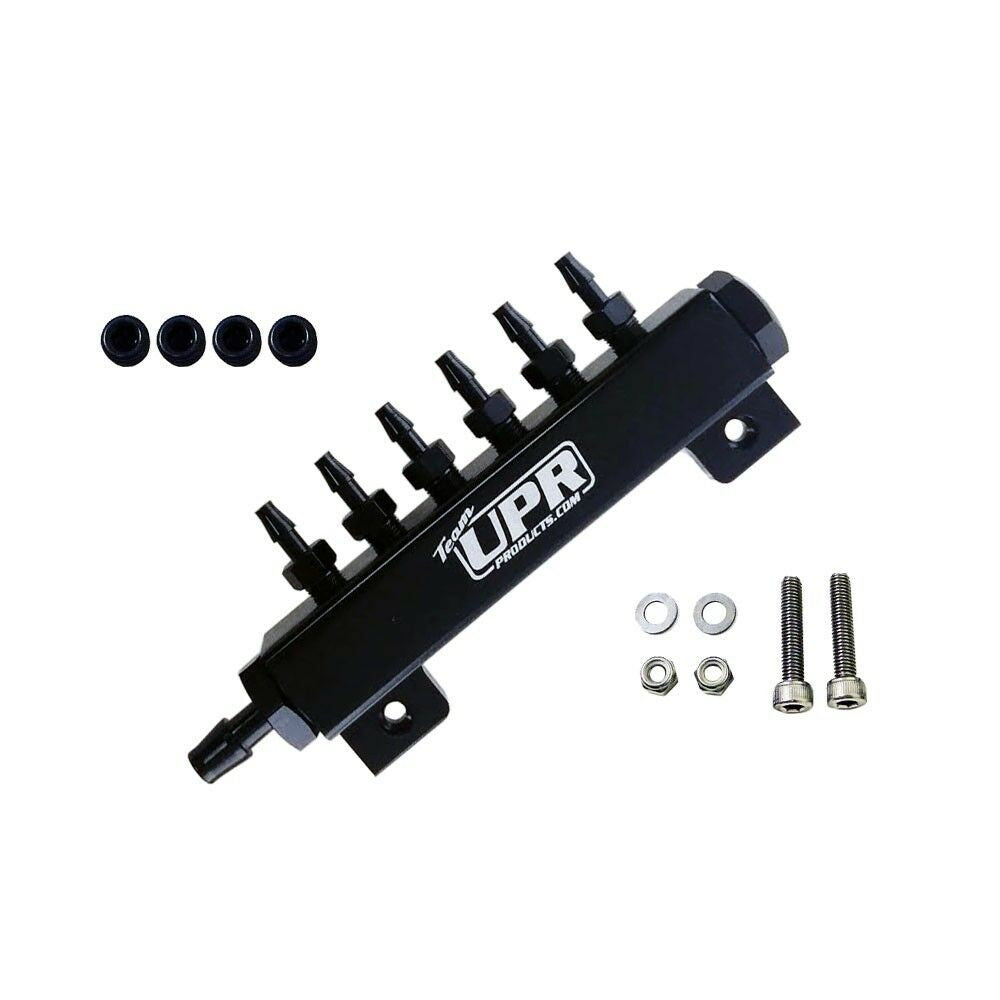 UPR - Billet Vacuum Block Manifold 6 Port Manifold - 5008-06 by UPR Products