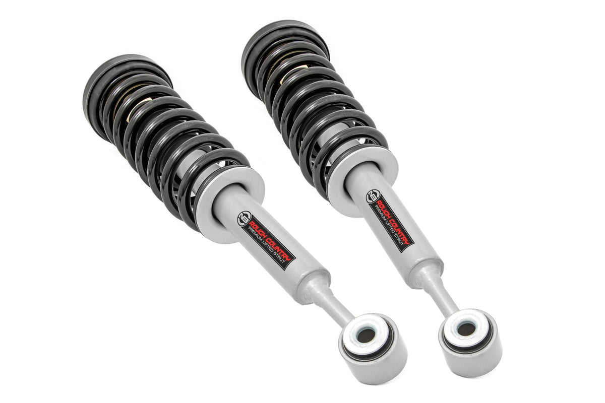 Rough Country - Loaded Strut Pair - 6 Inch - Ford F-150 4WD (2004-2008) - 501003