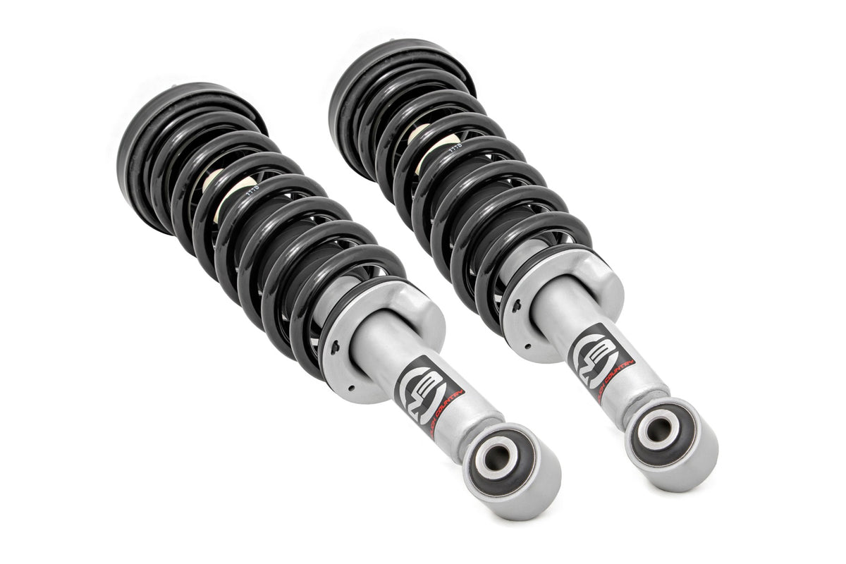 Rough Country - Loaded Strut Pair - Stock - Ford F-150 4WD (2009-2013) - 501073