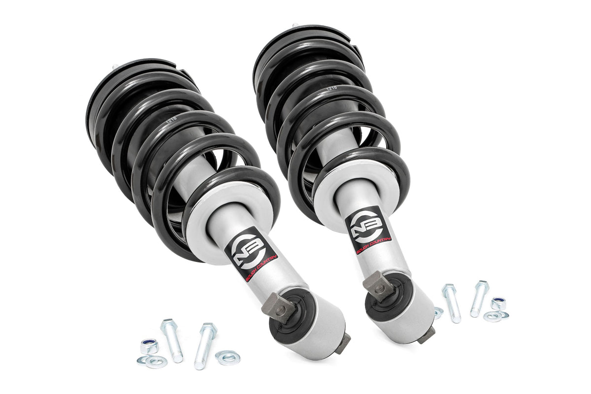 Rough Country - Loaded Strut Pair - 2 Inch Level - Chevy/GMC Tahoe (07-20)/ Suburban (07-20)/ Yukon (07-20) - 501096_A