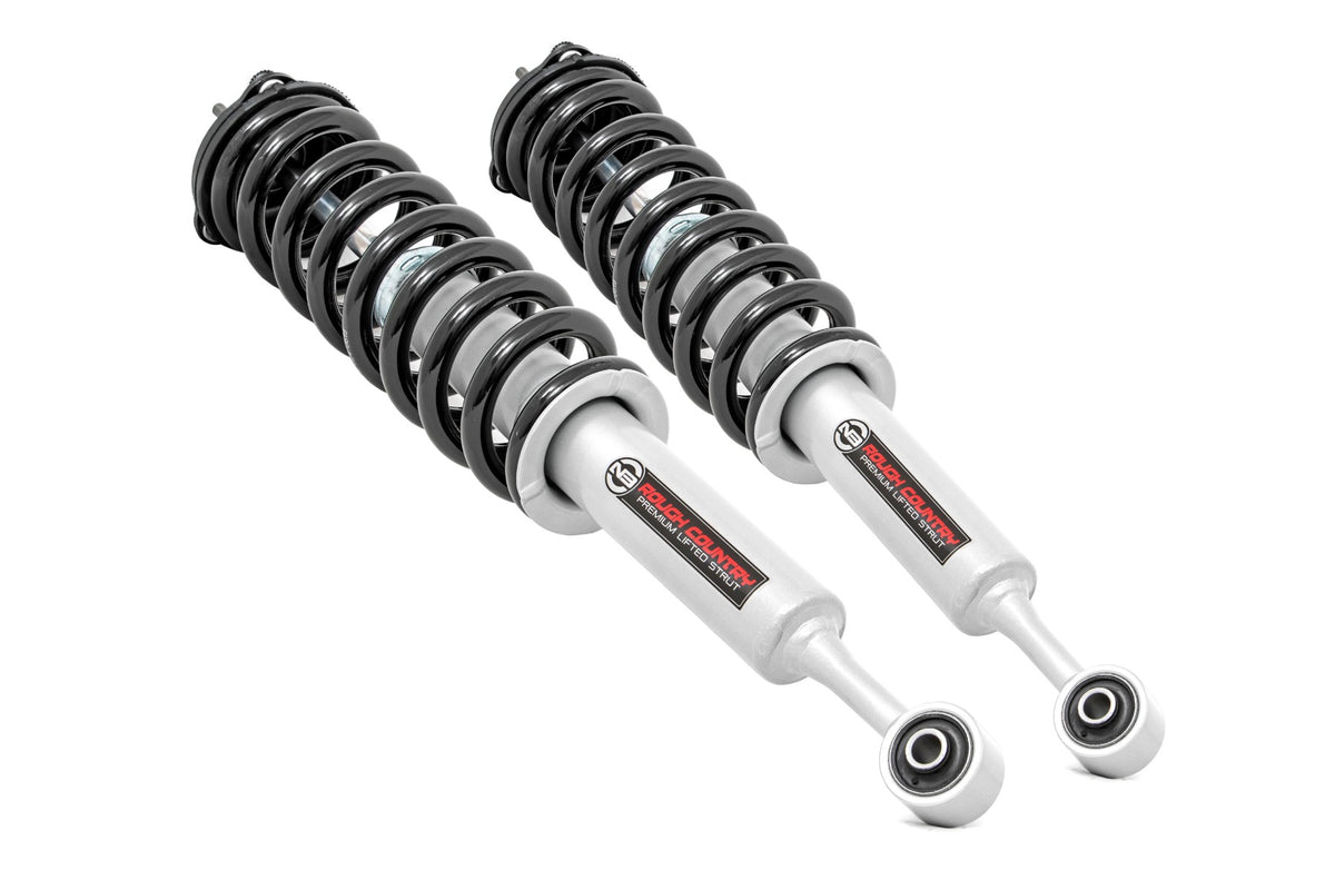 Rough Country - Loaded Strut Pair - 4 Inch Lift - Toyota Tacoma 4WD (2016-2023) - 501166_A