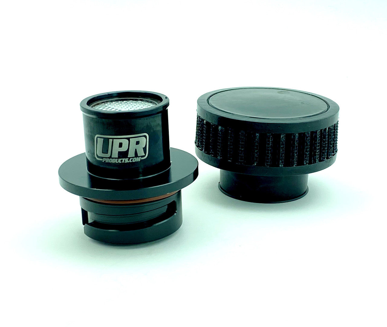 UPR - Baffled Billet One-Way Valve Cover Crankcase Breather Kit (fits 12-21 3.6 Jeep) UPR - 5013-07 by UPR Products