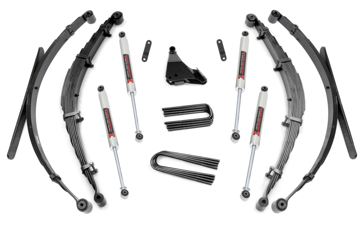 Rough Country - 4 Inch Lift Kit - Rear Springs - M1 - Ford F-250/F-350 Super Duty 4WD (99-04) - 50140