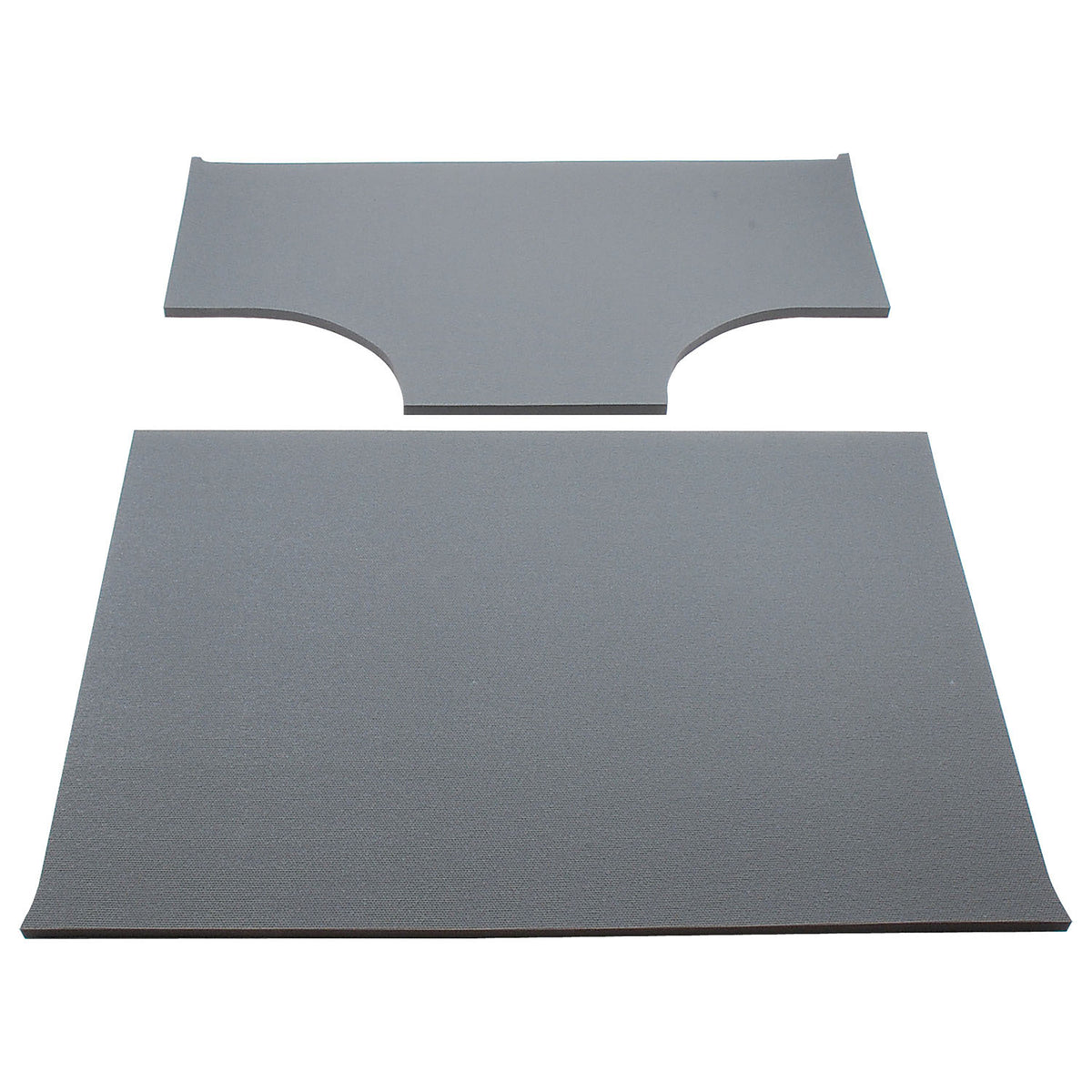 DEI 03-06 Jeep Wrangler TJ 2-Door w/Speaker Pods Boom Mat Headliner - 2 Piece - Gray - 50147 for 2003-2006 Jeep Wrangler - fr
