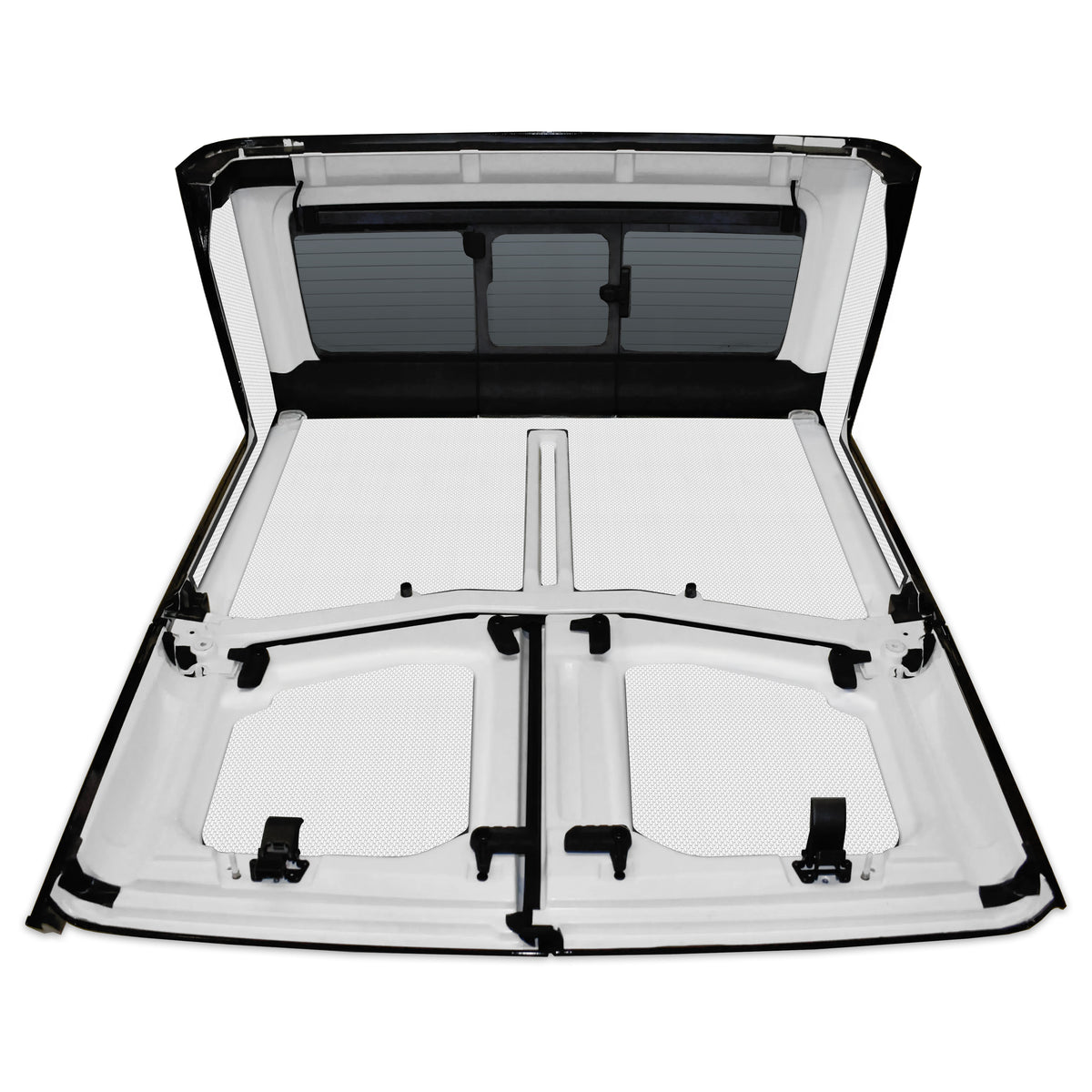 DEI 20-22 Jeep Gladiator JT 4-Door Boom Mat Complete Headliner Kit - 7 Piece - White - 50185 for 2020-2025 Jeep Gladiator - f