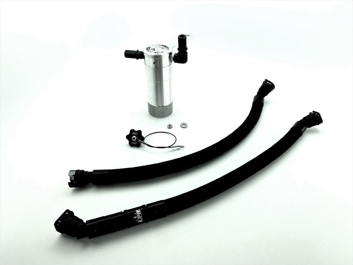 UPR - Plug N Play™ SC Single Valve Oil Catch Can Separator (fits 24 Mustang 2.3 Ecoboost) UPR - 5028-293 for 2024-2026 Ford M