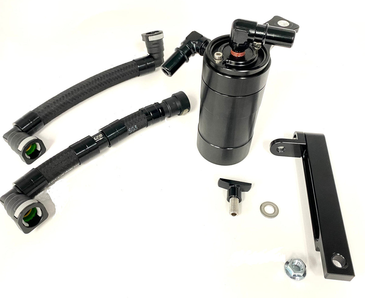 UPR - Plug N Play™ Oil Catch Can (fits 18-23 Trackhawk, 21-23 Durango Hellcat 6.2) UPR - 5030-242-1 for 2018-2023 Dodge Duran
