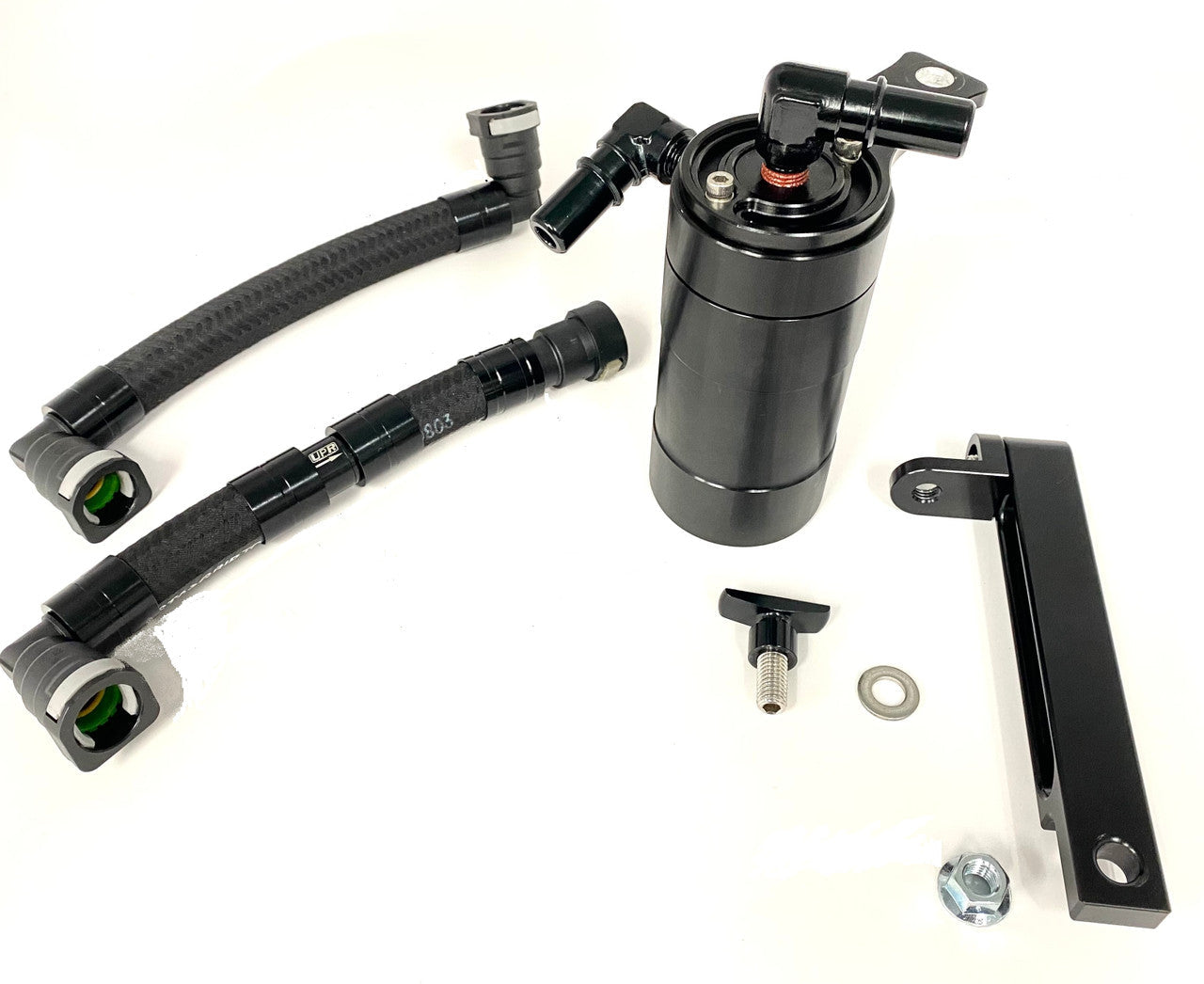 UPR - Plug N Play™ Oil Catch Can (fits 18-23 Trackhawk, 21-23 Durango Hellcat 6.2) UPR - 5030-242-1 for 2018-2023 Dodge Duran