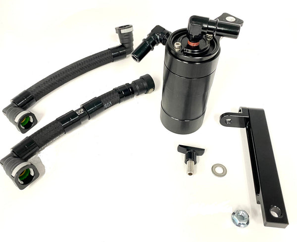 UPR - Plug N Play™ Oil Catch Can (fits 18-23 Trackhawk, 21-23 Durango Hellcat 6.2) UPR - 5030-242-1 for 2018-2023 Dodge Duran