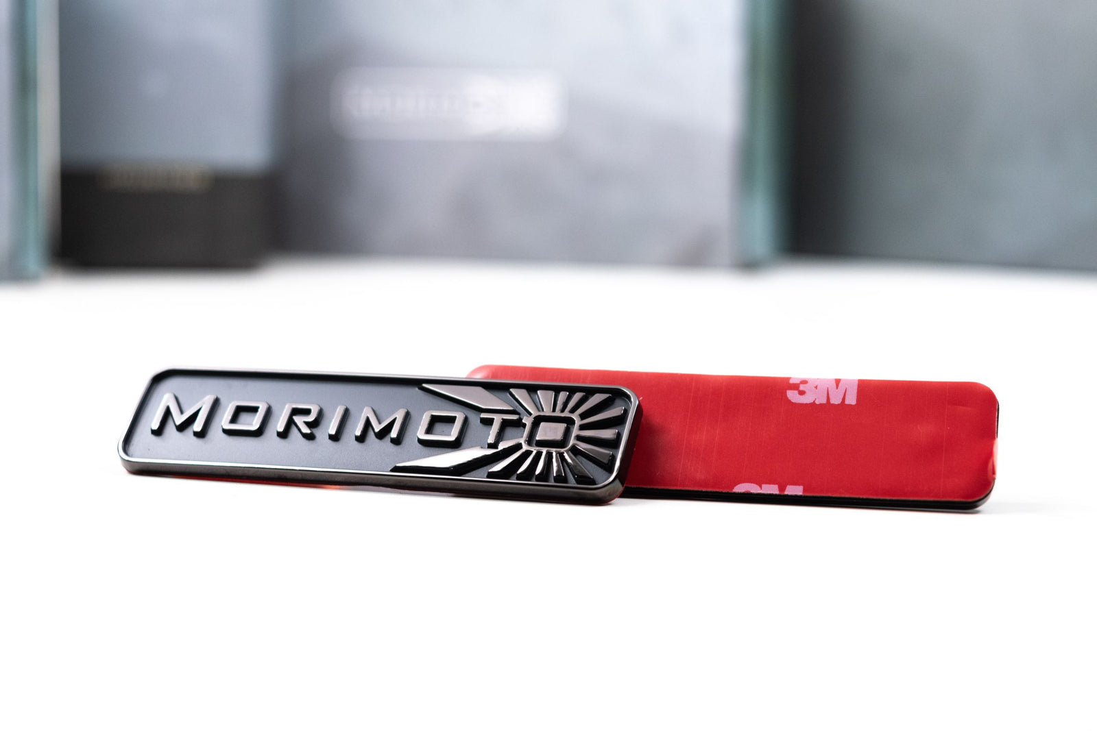 Morimoto - Badge: (Black Chrome) - SH042