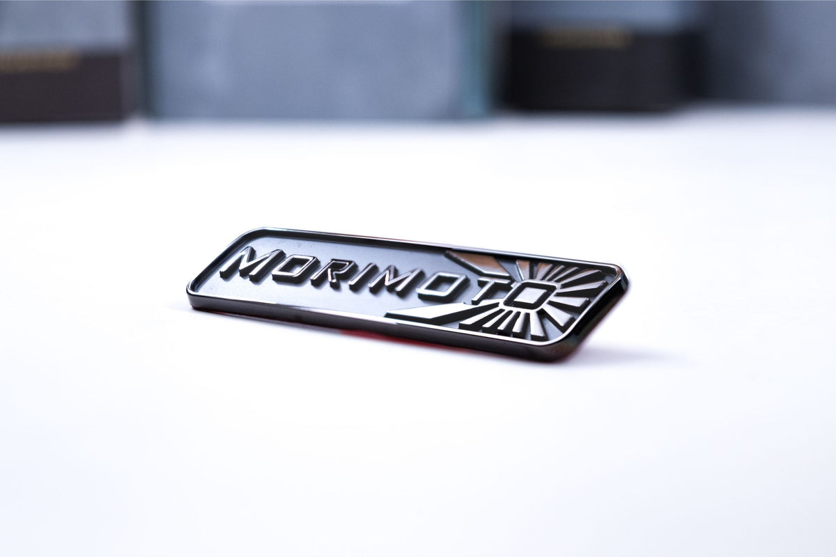 Morimoto - Badge: (Black Chrome) - SH042