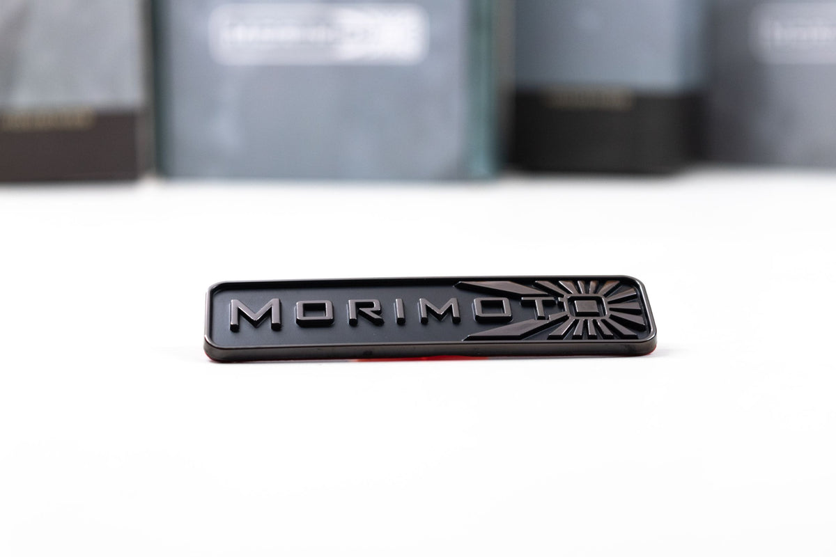 Morimoto - Badge: (Black Chrome) - SH042
