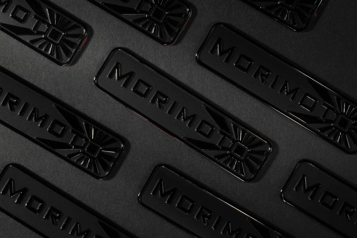Morimoto - Badge: (Black Chrome) - SH042