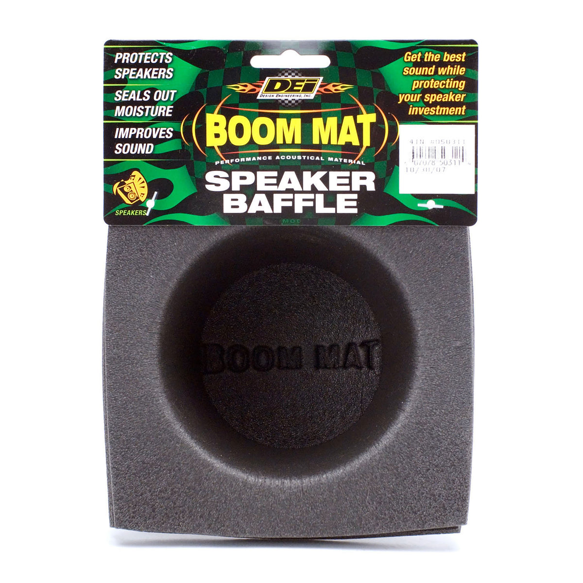 DEI Speaker Baffles 6-1/2in Round Slim Pair - 50331 by DEI - front view