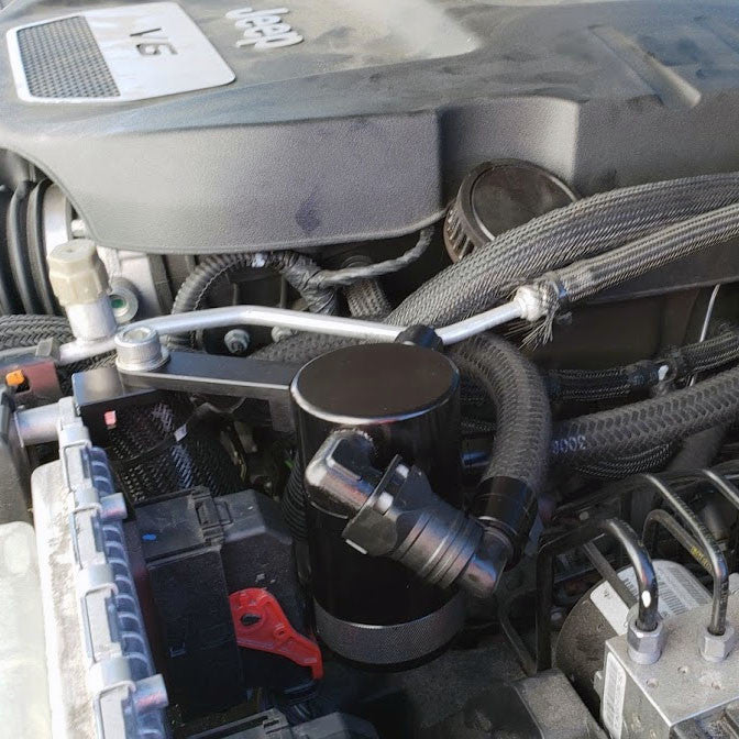 UPR - ECU Mount Billet Oil Catch Can (fits 12-18 Jeep Wrangler JK 3.6) UPR - 5038-240 for 2012-2018 Jeep Wrangler