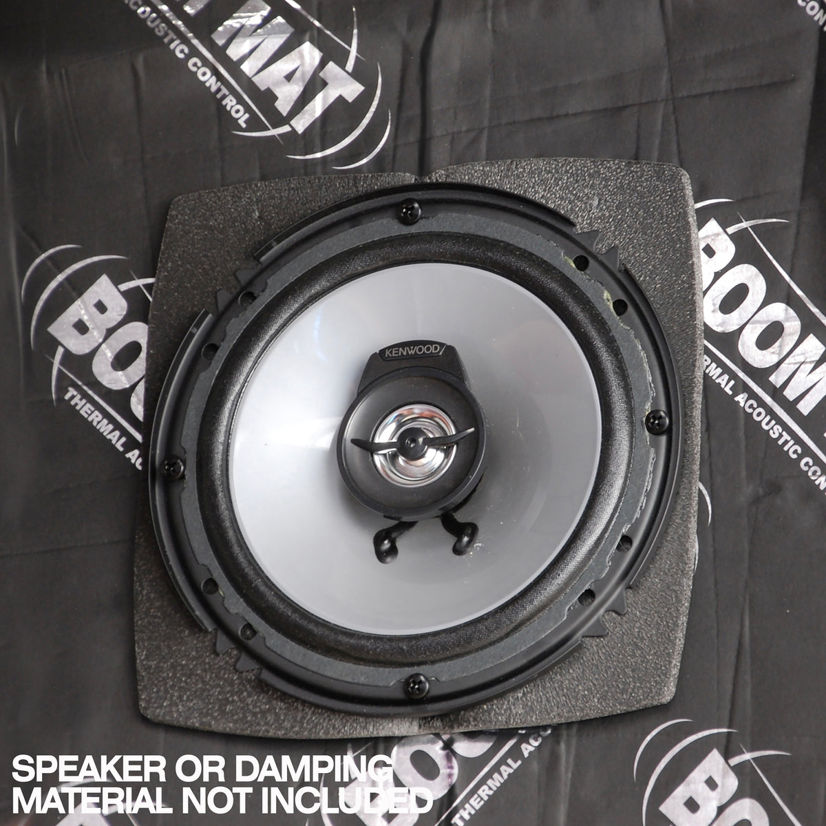 DEI Speaker Baffles 6in x 9in Oval Slim Pair - 50381 by DEI - front view