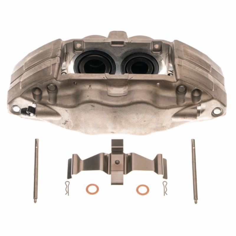 Power Stop 04-14 Subaru Impreza Front Left Autospecialty Caliper w/o Bracket - L3698 for 2004-2014 Subaru Impreza - angle vie