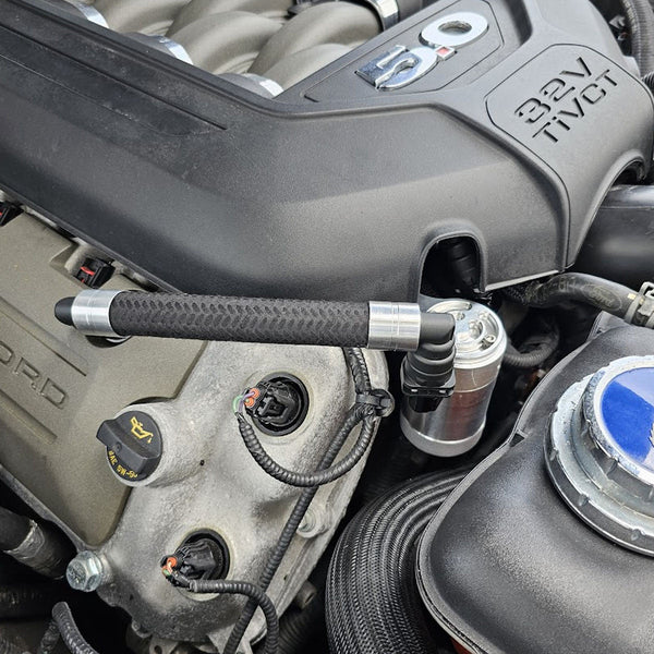UPR - Plug N Play™ Oil Separator Catch Can Separator (fits 11-14 Mustang GT) UPR - 5049-023 for 2011-2014 Ford Mustang