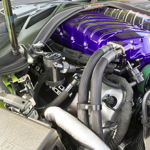 GT500 5.2L (Whipple Supercharger) Oil Catch Can Plug N Play