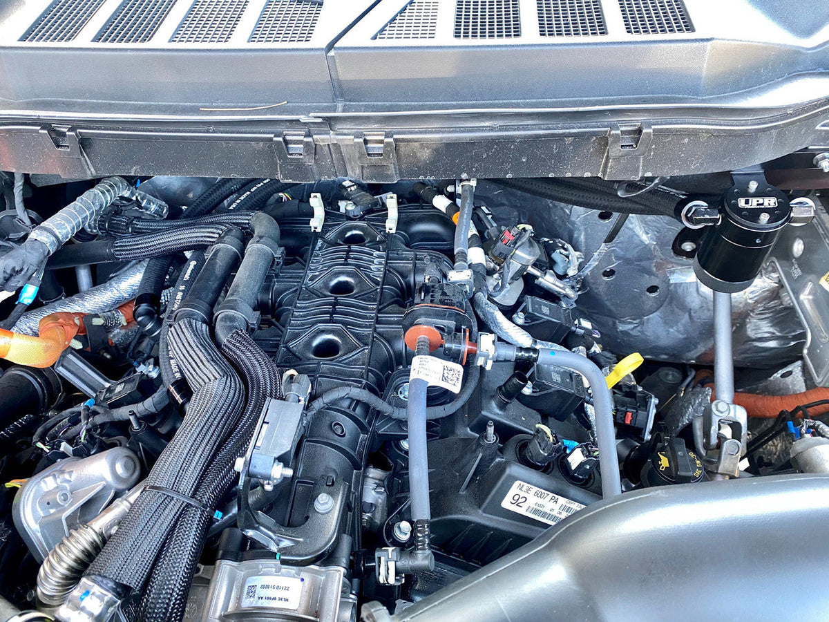 UPR - Plug N Play™ Oil Catch Can Separator (fits 21-25 Ford F150 2.7, 3.5 Ecoboost or Powerboost Hybrid 3.5) UPR - 5049-286 f