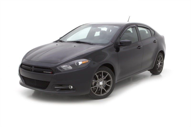 AVS 13-16 Dodge Dart Ventvisor In-Channel Front &amp; Rear Window Deflectors 4pc - Smoke - 194529