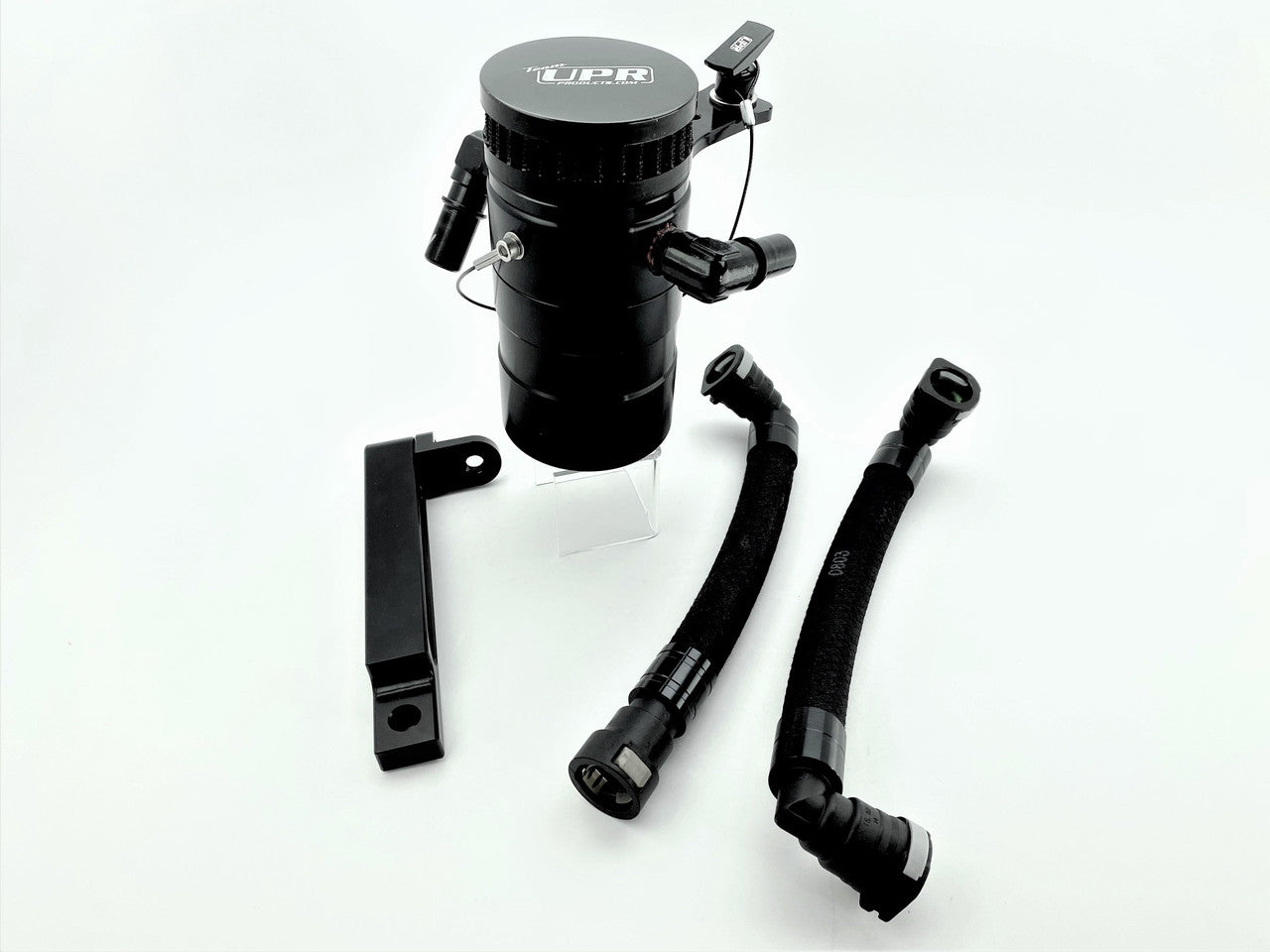 UPR - 5050 Catch Can with built in One Way Breather (fits 18-23 Jeep Trackhawk 21-23 Durango 6.2L) UPR - 5050-242-1 for 2018-