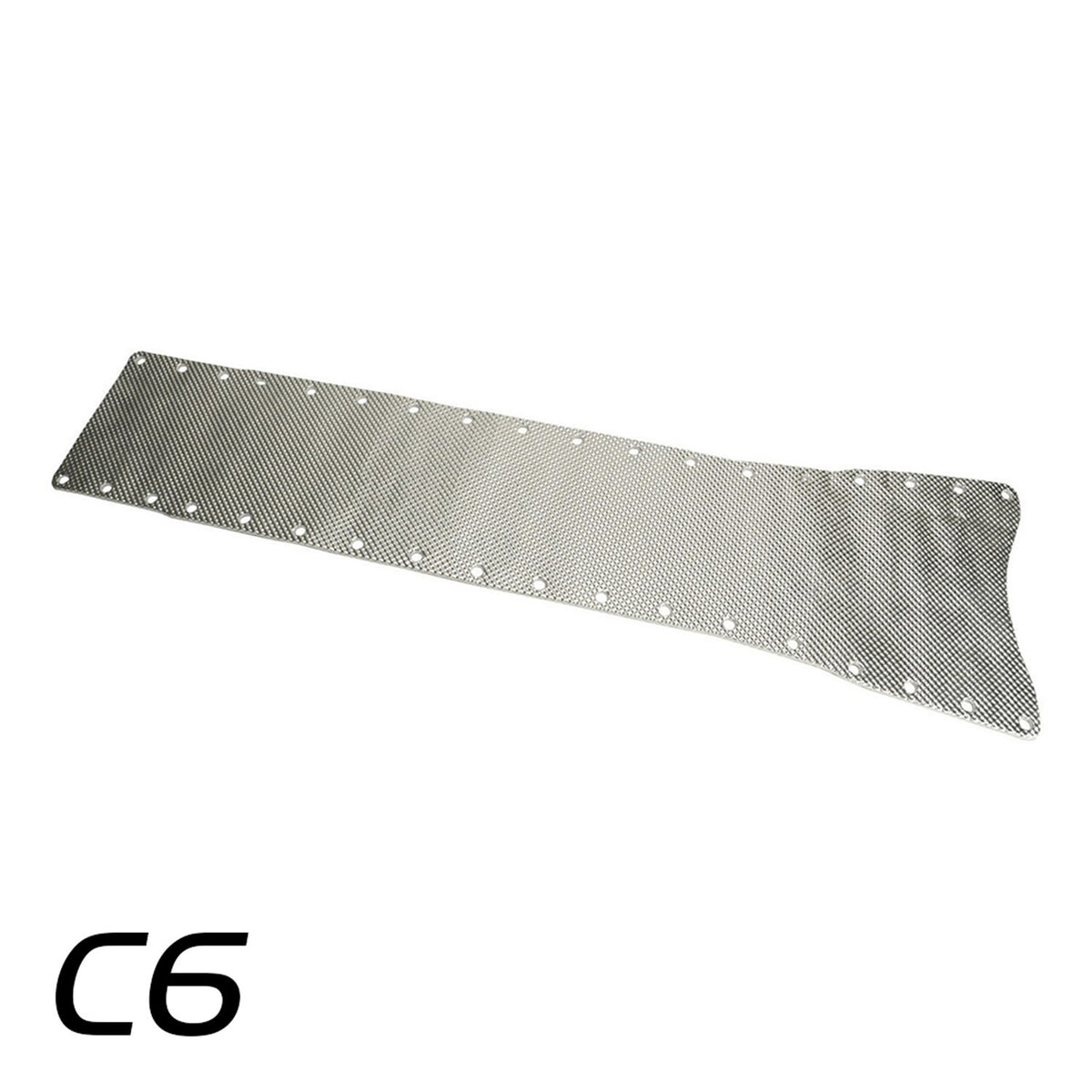 DEI Corvette C6 Trans. Tunnel Shield - 50526 by DEI - front view