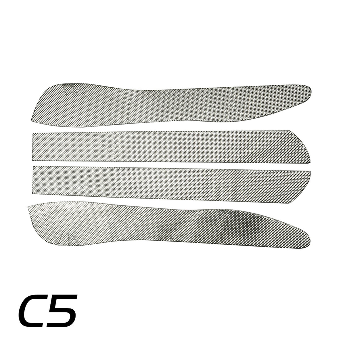 DEI Corvette C5 Trans. Tunnel Shield - 50529 for 1997-2005 Chevrolet Corvette - front view