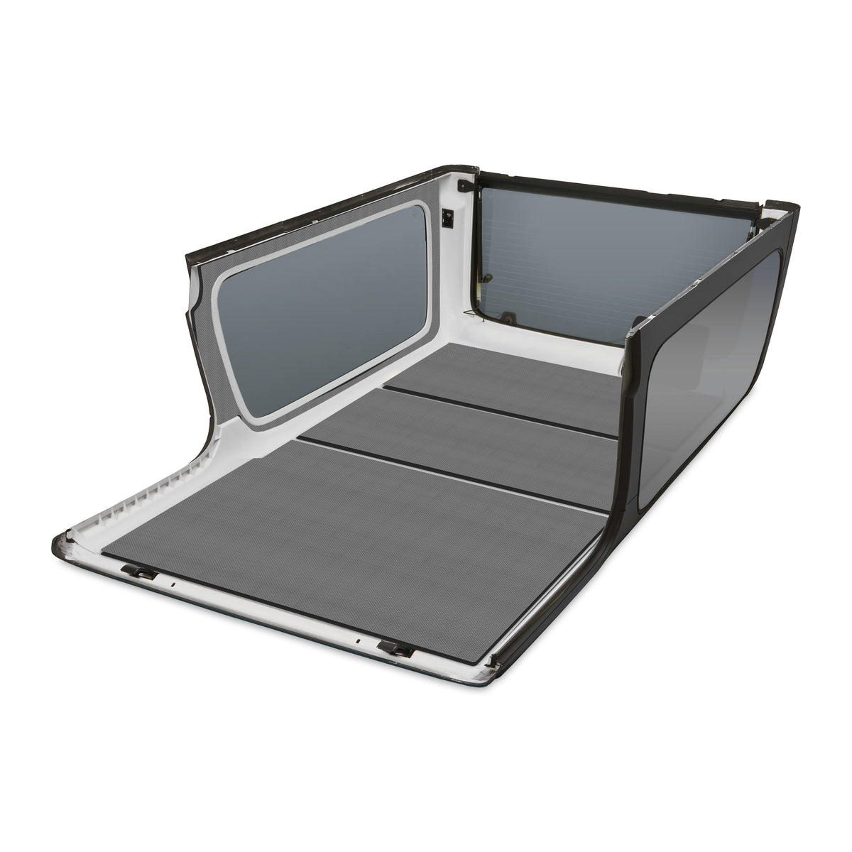 DEI 04-06 Jeep Wrangler LJ Unliminted Headliner Complete Kit - Gray - 50603 for 2004-2006 Jeep Wrangler - front view