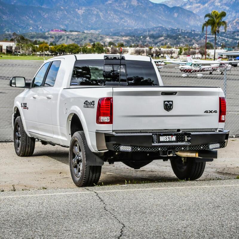 Westin 09-18 Ram 1500 HDX Bandit Rear Bumper - Black - 58-341175