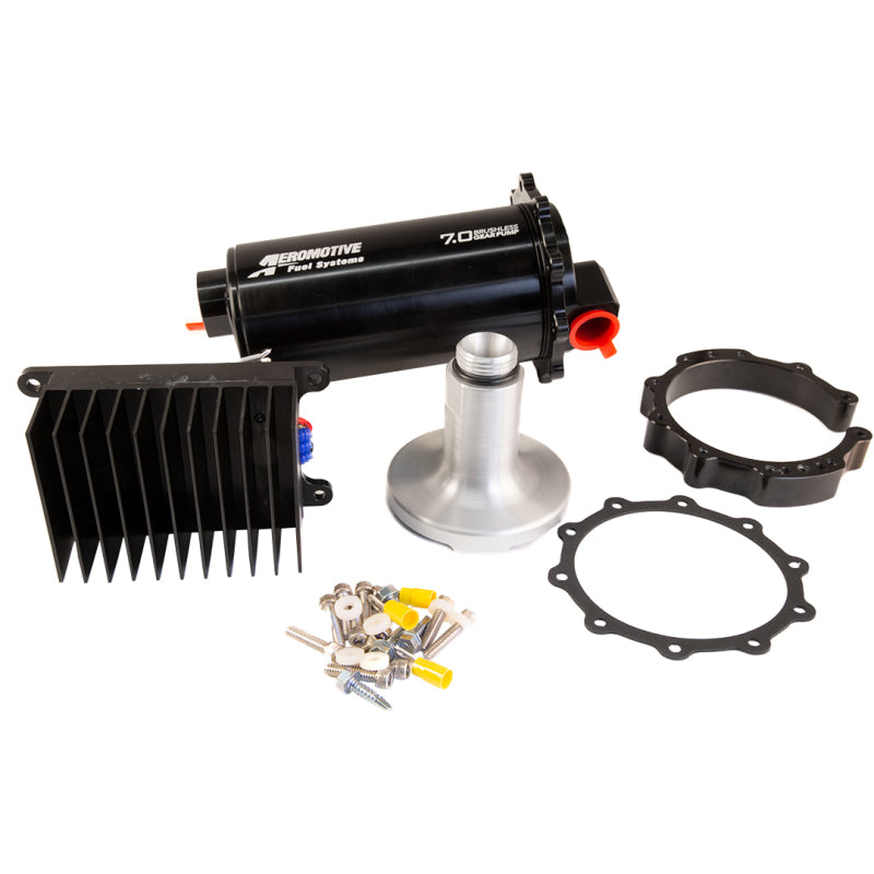 Aeromotive Fuel Pump Module TVS 90-Deg Outlet Brushless Spur 7.0 - 18069