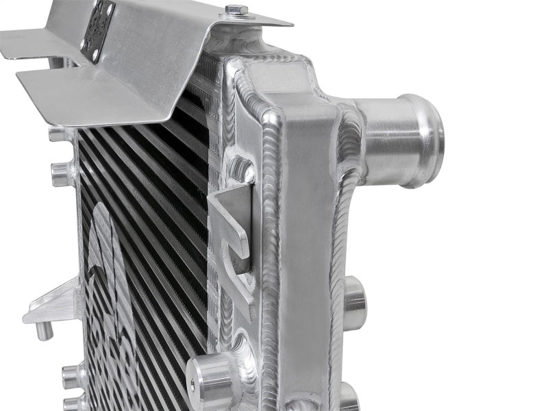 aFe BladeRunner GT Series Bar and Plate Radiator w/ Black Hoses 07-11 Jeep Wrangler (JK) V6 3.8L - 46-50002-B