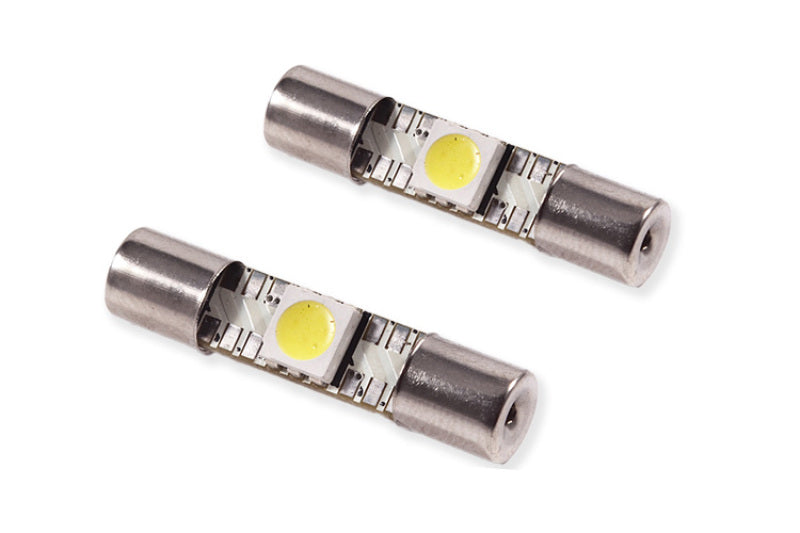 Diode Dynamics 28mm SMF1 LED Bulb - Cool - White (Pair) - DD0043P
