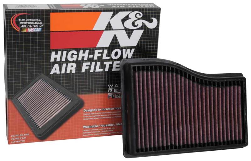 K&N 2019 Mercedes Benz A160 Replacement Drop In Air Filter - 33-3132 by K&N Engineering - alternate view