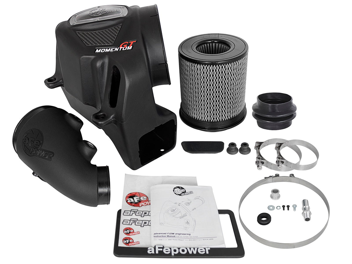 aFe Power Momentum GT Pro Dry S Cold Air Intake 14-17 Dodge Ram 2500 V8-6.4L Hemi - 51-72103