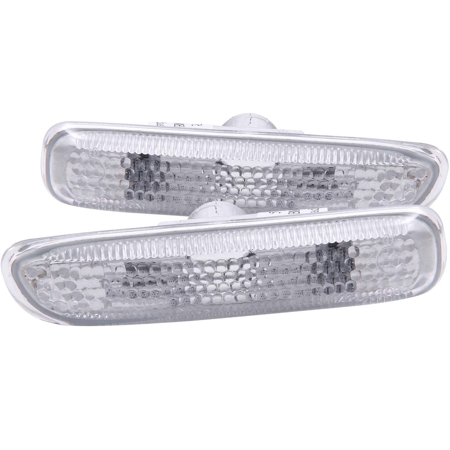 ANZO 1999-2001 BMW 3 Series Side Marker Lights Clear - 511024 for 1999-2001 BMW 3 Series - front view